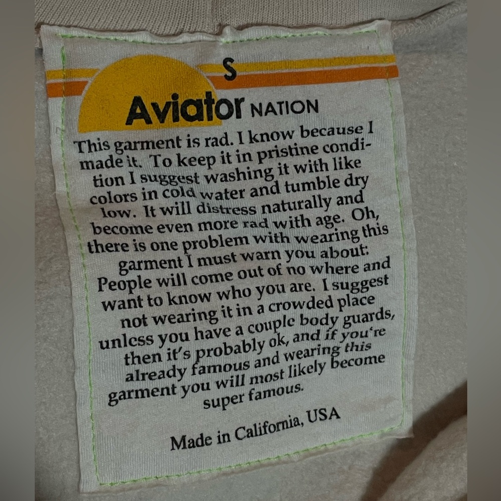 Aviator Nation Zip-up Hoodie - Picture 3 of 4